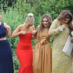 Five girls took a prom photo — but a tiny hidden detail later took the Internet by storm