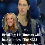 NCAA’s New Decision on Lia Thomas!