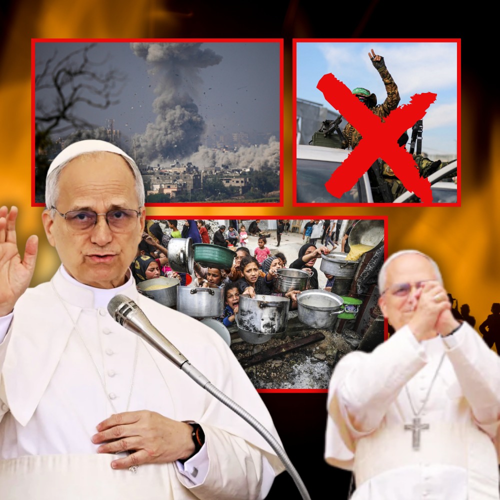 Pope Leo XIV calls for end of Israel-Hamas war in Gaza and “sufficient humanitarian aid” to be let in…See more