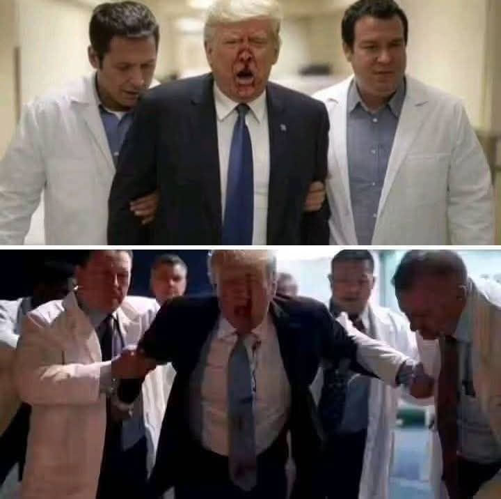 20 minutes ago: Shock in DC: President Donald Trump was shot again while leaving the White House…