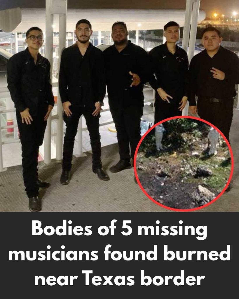 Bodies of 5 missing musicians found burned near Texas border