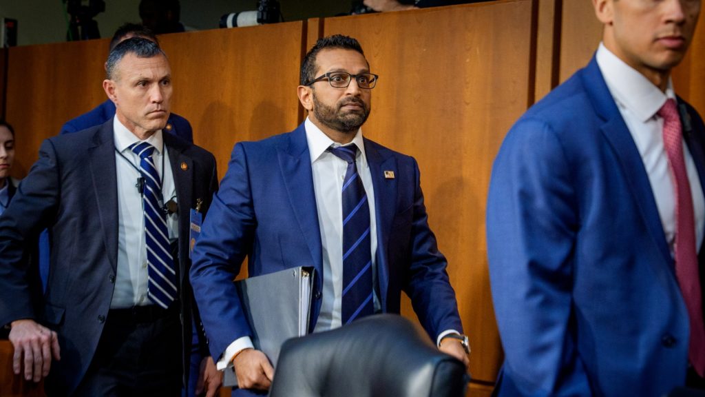 Patel Sues MSNBC, Ex-FBI Official Over Nightclub Claims