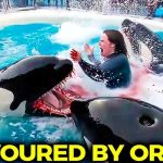Orca trainer is devoured by this one while perfor…