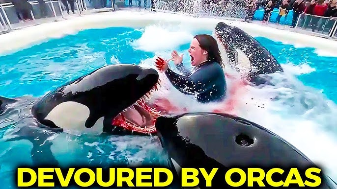 Orca trainer is devoured by this one while perfor…